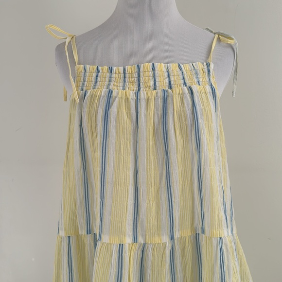ANTHROPOLOGIE-MAEVE || Stripe Cotton Tunic Top. Sz. - Picture 6 of 15